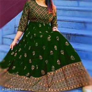 Green Anarkali