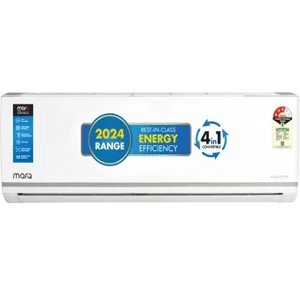 MarQ by Flipkart 2024 Range 1 Ton 3 Star Split Inverter 4-in-1 Convertible with Turbo Cool Technology AC - White  (103IPG23WQ, Copper Condenser)