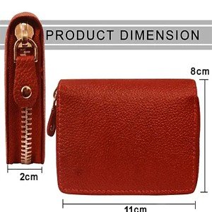 ABYS Genuine Leather Wallet__Card Holder for Women (8125) (Bombay Brown)