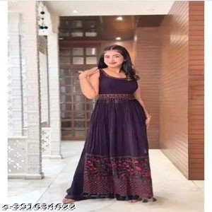 New Party Wear Look Designer Gown Suit
