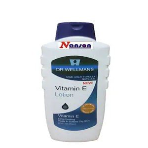 Nanson Vitamin E Body Lotion with Extra Healing 650 ml. for Men & Women| Body Lotion| Body Cream| Moisturizer| Body Butter| Skin Care| Sunscreen Lotion| Paraben Free| Vitamin E| Aloe Vera| Dry Skin| H
