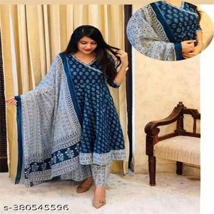 Adrika Refined Women Dupatta Sets