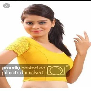 Yellow Readymade Strechable Blouse