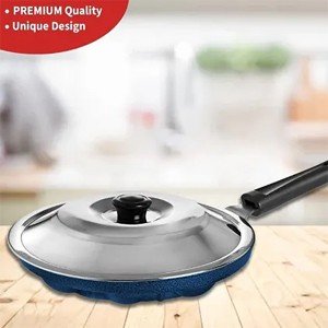 12 Cavities Non Stick Appam Patra With Lid And Side Handle Kulipaniyaram Pan Nonstick Appe Aapee Ka Sacha Panniyaram Kadai Paniyarrakal Paniyaram Appam Pan Appam Maker Pan Cake Guntapongada