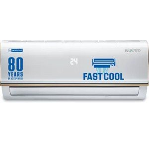 Blue Star 2023 Model 0.8 Ton 3 Star Split Inverter Multi Sensors, Self Clean Technology, Self Diagnosis, Stabalizer Free Operation, Dust Filter AC - White  (IC309RBTU, Copper Condenser)