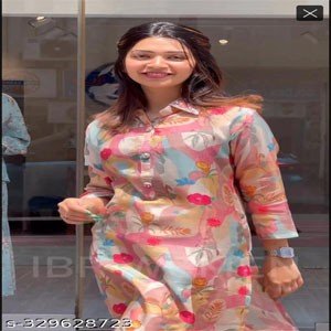 Latest Women Digital Print Krti Set