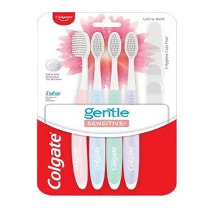 Colgate Gentle Sensitive Ultra Soft Toothbrush  (4 Toothbrushes)
