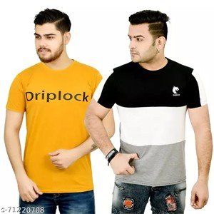 driplock cottan round neck t shirt