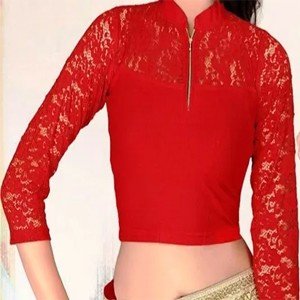 readymade cotton lycra strechable blouse