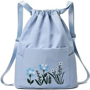 Silver Nylon Self Pattern Handbags For Women