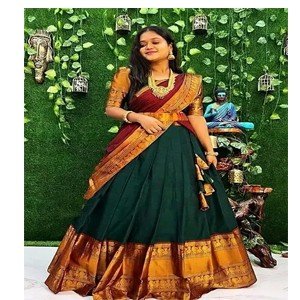Classic Art Silk Embroidered Lehenga Cholis for Women
