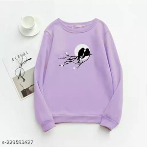 Women Casual purple long Sleeve tshirt, Printed T shirt, Women Round Neck Tshirt, Tshirt for Woman, Girl tshirt, Imported tshirt, oversize tshirt,graphic tshirt