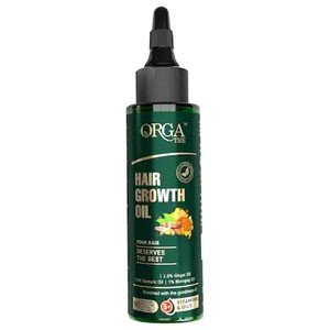 Orgatre Hair Growth Oil for Hair fall & Hair Loss For Men & Women With Ginger, Bhringraj & Rosemary Oil