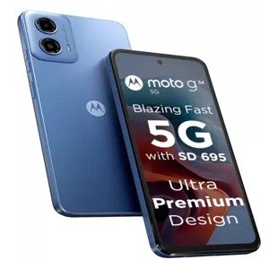 Motorola G34 5G (Ice Blue, 128 GB)  (8 GB RAM)#JustHere