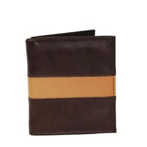 Stunning Faux Leather Self Pattern Wallet For Women