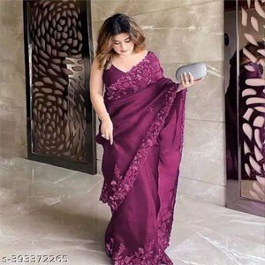 khodiyar bollywood saree (wine)2