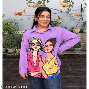 LADY PRINT PURPLE