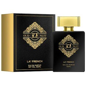 La'French Oud Nuit Perfume For Men & Women -100ml | Premium Luxury Long lasting Fragrance Spray | Eau De Parfum | Ideal For Men & Women | Pack Of 1