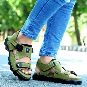 Casual Sports Suede Synthetic Leather Exclusive Fancy Sandals Partywear