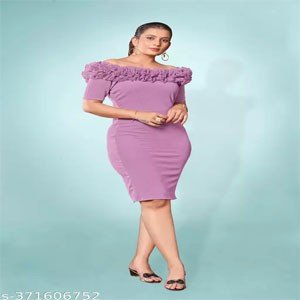 Off-shoulder Party Dress For Women