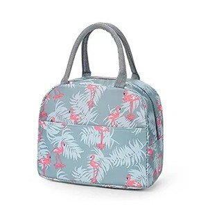 Thermal for School College Office LB148-bird Waterproof Lunch Bag Waterproof Lunch Bag (Grey )