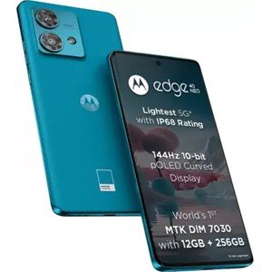 Motorola Edge 40 Neo (Caneel Bay, 256 GB)  (12 GB RAM)#JustHere