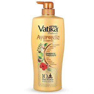 Dabur Vatika Natural Damage Therapy Ayurvedic Shampoo 640 ml