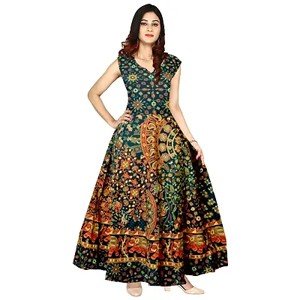 Women's Printed Cotton Gown