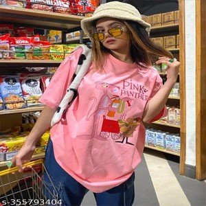 Over Size Title : T-shirt | Tshirt |Baggy T-shirts | Oversized Tshirt | Women Tshirt | Printed Tshirt | Girls Tshirt | Long Tshirts